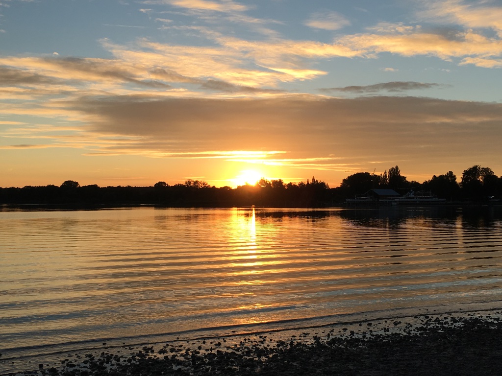 Sonnenuntergang-Ammersee